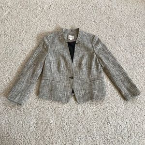New, Ann Taylor LOFT, Black & Tan Tweed Blazer!